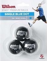 Wilson 3-Pack 1 kropka niebieska
